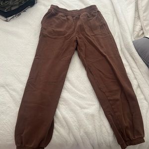 American Eagle brown sweatpants
